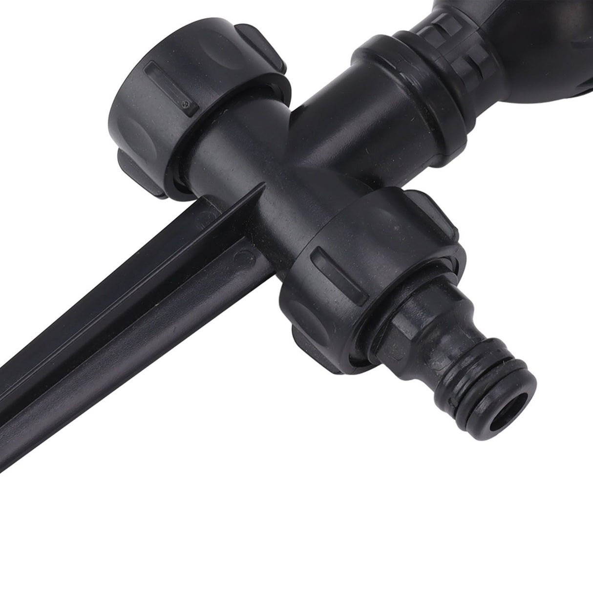 2pcs Garden Sprinklers Plastic 360 Degree Rotating Irrigation Sprinkler Large Area Coverage Sprinkler for Garden Yard Lawn