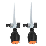 Automatic Rotating Sprinkler Metal Insert Needle Nozzle 360 Degree Sprinkler for Garden Lawn