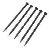 50Pcs Edging Stakes Spiral Nylon Landscape Anchoring Spikes for Paver Edging Weed Barriers Turf Tent