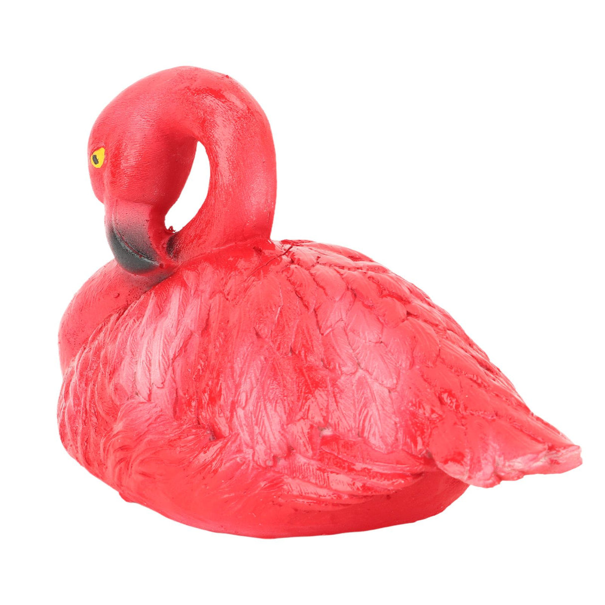 Flamingo Decorations Floating Flamingo Ornaments for Fish Pond Fish Tank Backyard Patio Lawn Small Red Resting Flamingo