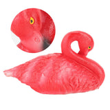 Flamingo Decorations Floating Flamingo Ornaments for Fish Pond Fish Tank Backyard Patio Lawn Small Red Resting Flamingo