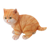 Outdoor Garden Decor Cat Statues Kitten Ornaments Gardening Decorations Gardening Kitten Sculpture