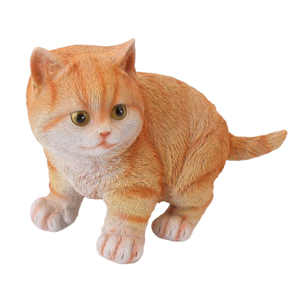 Outdoor Garden Decor Cat Statues Kitten Ornaments Gardening Decorations Gardening Kitten Sculpture