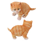 Outdoor Garden Decor Cat Statues Kitten Ornaments Gardening Decorations Gardening Kitten Sculpture - Extra Image