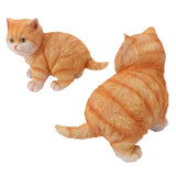 Outdoor Garden Decor Cat Statues Kitten Ornaments Gardening Decorations Gardening Kitten Sculpture - Extra Image