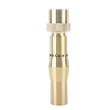 Fountain Nozzle Brass Fountain Sprinkler Head Column Waterscape Sprinkler Head for Garden Pond Bring Beautiful Visual Effects G1.5in