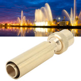 Fountain Nozzle Brass Column Fountain Nozzle Heads Fountain Equipment for Garden Pond G1.5 in