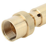 Fountain Nozzle Brass Column Fountain Nozzle Heads Fountain Equipment for Garden Pond G1.5 in