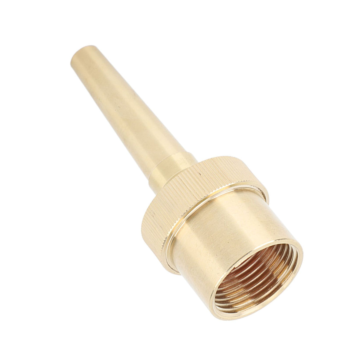 Brass Direct Fountain Nozzle Female Screw Connection Spherical Joint Adjustable Direct Fountain Nozzle for Pond Garden G1in