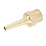 Brass Direct Fountain Nozzle Female Screw Connection Spherical Joint Adjustable Direct Fountain Nozzle for Pond Garden G1in - Side View
