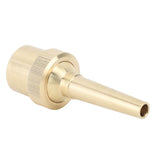 Brass Direct Fountain Nozzle Female Screw Connection Spherical Joint Adjustable Direct Fountain Nozzle for Pond Garden G1in