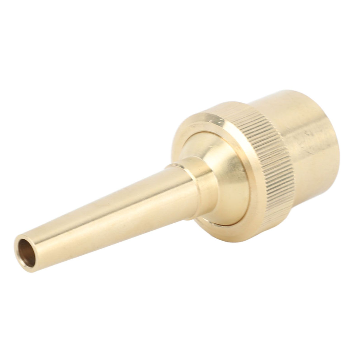 Brass Direct Fountain Nozzle Female Screw Connection Spherical Joint Adjustable Direct Fountain Nozzle for Pond Garden G1in