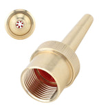 Brass Direct Fountain Nozzle Female Screw Connection Spherical Joint Adjustable Direct Fountain Nozzle for Pond Garden G1in - Low Angle