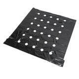 Greenhouse Perforated Mulch High Tenacity Black Durable Perforated PE Mulch Film for Plants Grow - Low Angle