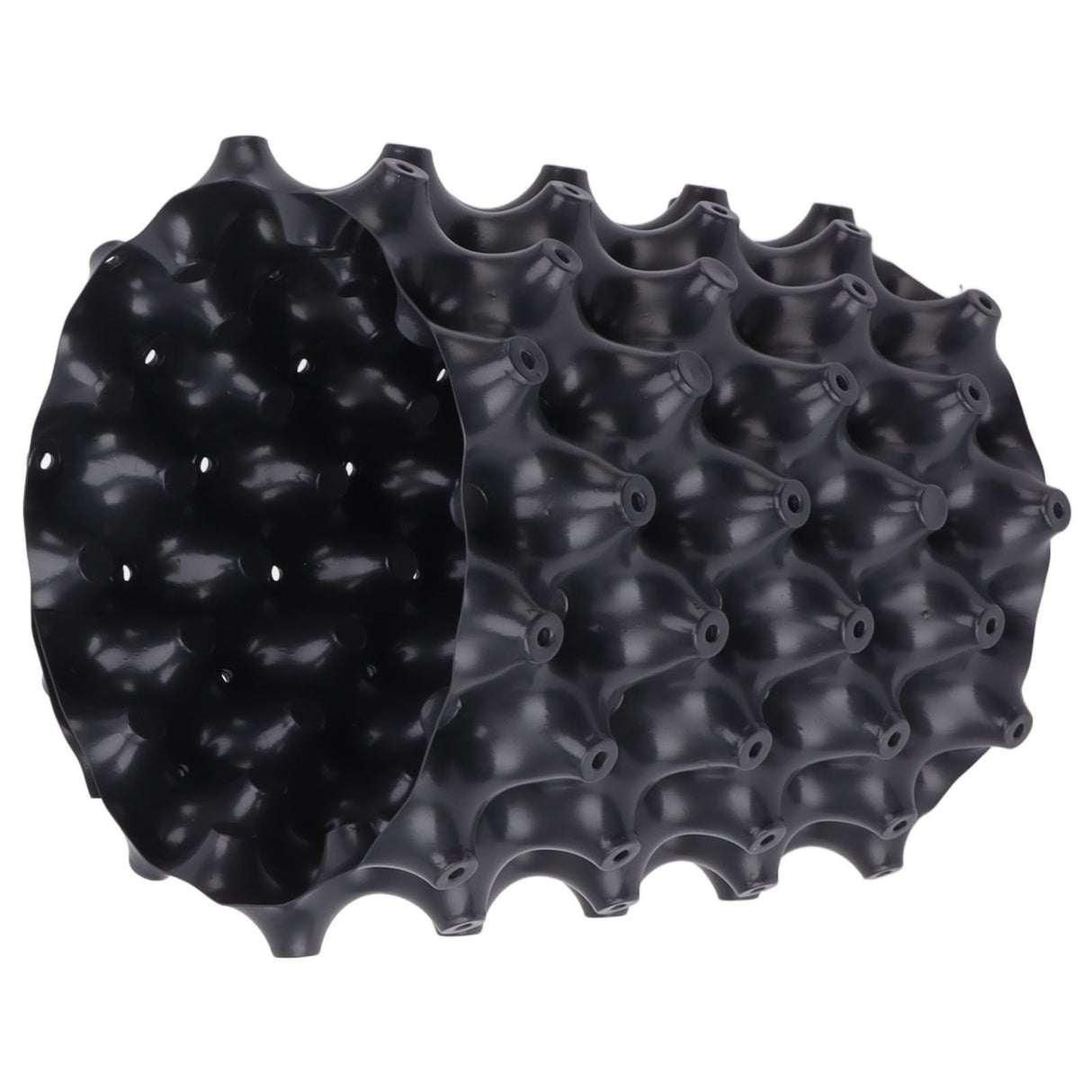 10 Pcs Plant Root Control Pot Thickened PVC Breathable Air Pruning Pot Fast Root Grow Container Bonsai Transplant Tool