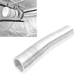 Vent Hose 4 Inch Flexible Double Sided Aluminum Foil Duct Ventilation Pipe 4 Layer Protection Leakage Proof Air Ducting 5m/196.9in