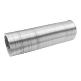 6in Flexible Ducting Hose 4 Layer Flexible Foil Ducting Dryer Air Vent Hose for HVAC Ventilation 5m/16ft - Top-Down View