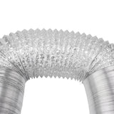 6in Flexible Ducting Hose 4 Layer Flexible Foil Ducting Dryer Air Vent Hose for HVAC Ventilation 5m/16ft - Extra Image