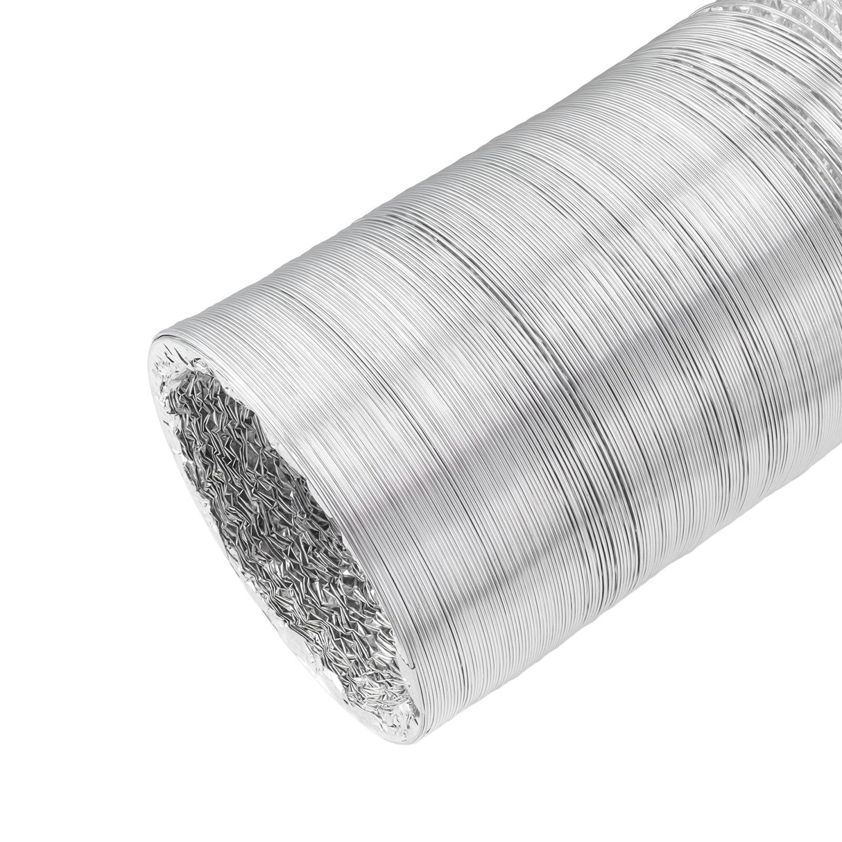 6in Flexible Ducting Hose 4 Layer Flexible Foil Ducting Dryer Air Vent Hose for HVAC Ventilation 10m/33ft