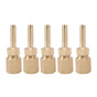 5PCS Fountain Nozzle Fountain Water Spray Sprinkler Head Swimming Pool Brass Deck Jet Nozzle Direct Injection G1/2in Inner Thread