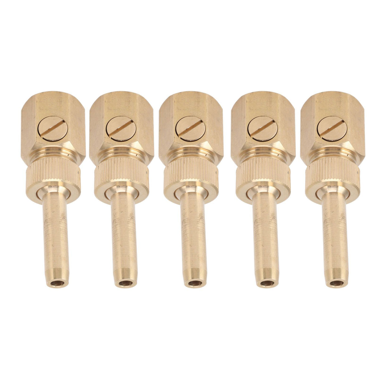 5PCS Fountain Nozzle Fountain Water Spray Sprinkler Head Swimming Pool Brass Deck Jet Nozzle Direct Injection G1/2in Inner Thread