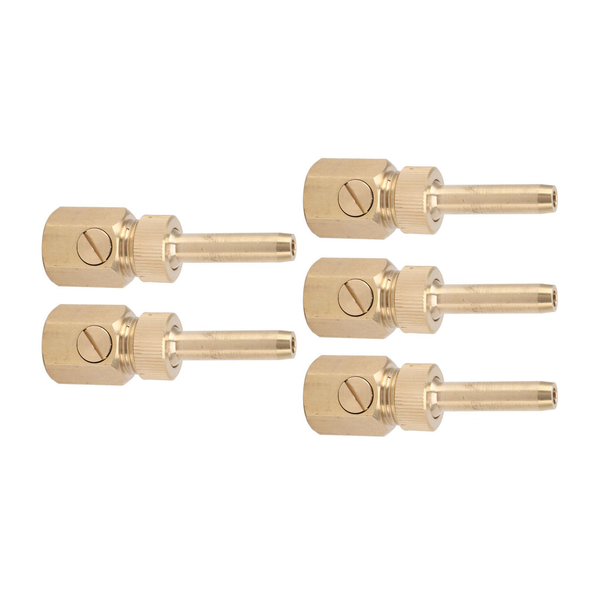 5PCS Fountain Nozzle Fountain Water Spray Sprinkler Head Swimming Pool Brass Deck Jet Nozzle Direct Injection G1/2in Inner Thread
