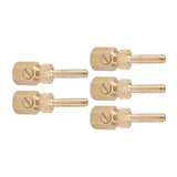 5PCS Fountain Nozzle Fountain Water Spray Sprinkler Head Swimming Pool Brass Deck Jet Nozzle Direct Injection G1/2in Inner Thread