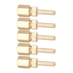 5PCS Fountain Nozzle Fountain Water Spray Sprinkler Head Swimming Pool Brass Deck Jet Nozzle Direct Injection G1/2in Inner Thread