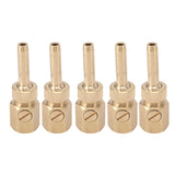 5PCS Fountain Nozzle Fountain Water Spray Sprinkler Head Swimming Pool Brass Deck Jet Nozzle Direct Injection G1/2in Inner Thread - Low Angle