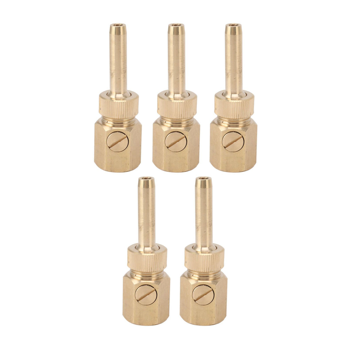 5PCS Fountain Nozzle Fountain Water Spray Sprinkler Head Swimming Pool Brass Deck Jet Nozzle Direct Injection G1/2in Inner Thread