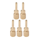 5PCS Fountain Nozzle Fountain Water Spray Sprinkler Head Swimming Pool Brass Deck Jet Nozzle Direct Injection G1/2in Inner Thread - Extra Image
