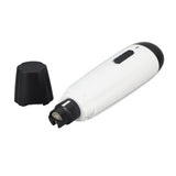 Dog Nail Grinder Professional Rechargeable Low Noise Electric Paws Grooming Tool for Cat Pet - Low Angle