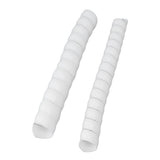 Tree Trunk Protector Plastic Spiral Tree Guard Tree Bark Protector Tube Wraps to Protect Saplings Plants From Deer Rabbit Rodents Mowers 2pcs