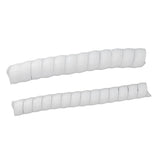 Tree Trunk Protector Plastic Spiral Tree Guard Tree Bark Protector Tube Wraps to Protect Saplings Plants From Deer Rabbit Rodents Mowers 2pcs
