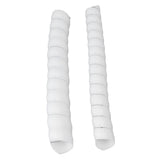 Tree Trunk Protector Plastic Spiral Tree Guard Tree Bark Protector Tube Wraps to Protect Saplings Plants From Deer Rabbit Rodents Mowers 2pcs - Low Angle