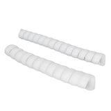 Tree Trunk Protector Plastic Spiral Tree Guard Tree Bark Protector Tube Wraps to Protect Saplings Plants From Deer Rabbit Rodents Mowers 2pcs