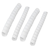 Tree Trunk Protector Plastic Spiral Tree Guard Tree Bark Protector Tube Wraps to Protect Saplings Plants From Deer Rabbit Rodents Mowers 4pcs