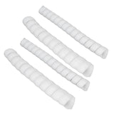 Tree Trunk Protector Plastic Spiral Tree Guard Tree Bark Protector Tube Wraps to Protect Saplings Plants From Deer Rabbit Rodents Mowers 4pcs - Side View