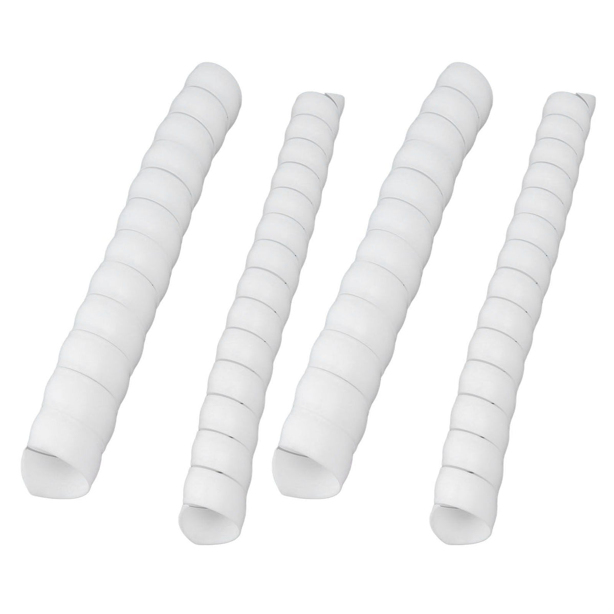 Tree Trunk Protector Plastic Spiral Tree Guard Tree Bark Protector Tube Wraps to Protect Saplings Plants From Deer Rabbit Rodents Mowers 4pcs