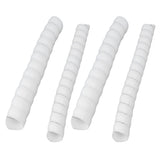 Tree Trunk Protector Plastic Spiral Tree Guard Tree Bark Protector Tube Wraps to Protect Saplings Plants From Deer Rabbit Rodents Mowers 4pcs