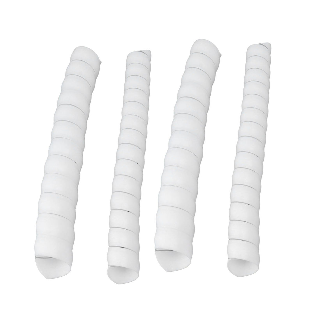 Tree Trunk Protector Plastic Spiral Tree Guard Tree Bark Protector Tube Wraps to Protect Saplings Plants From Deer Rabbit Rodents Mowers 4pcs