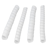 Tree Trunk Protector Plastic Spiral Tree Guard Tree Bark Protector Tube Wraps to Protect Saplings Plants From Deer Rabbit Rodents Mowers 4pcs