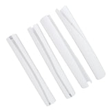 Tree Trunk Protector Plastic Tree Bark Protector Wrap Grow Tubes to Protect Saplings Plants From Deer Rabbit Cats Rodents Mowers 4Pcs