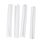 Tree Trunk Protector Plastic Tree Bark Protector Wrap Grow Tubes to Protect Saplings Plants From Deer Rabbit Cats Rodents Mowers 4Pcs