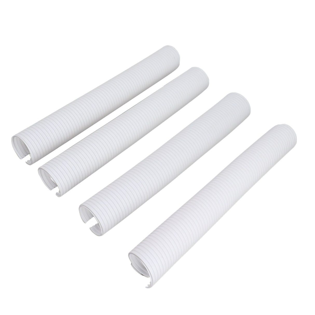 Tree Trunk Protector Plastic Tree Bark Protector Wrap Grow Tubes to Protect Saplings Plants From Deer Rabbit Cats Rodents Mowers 4Pcs