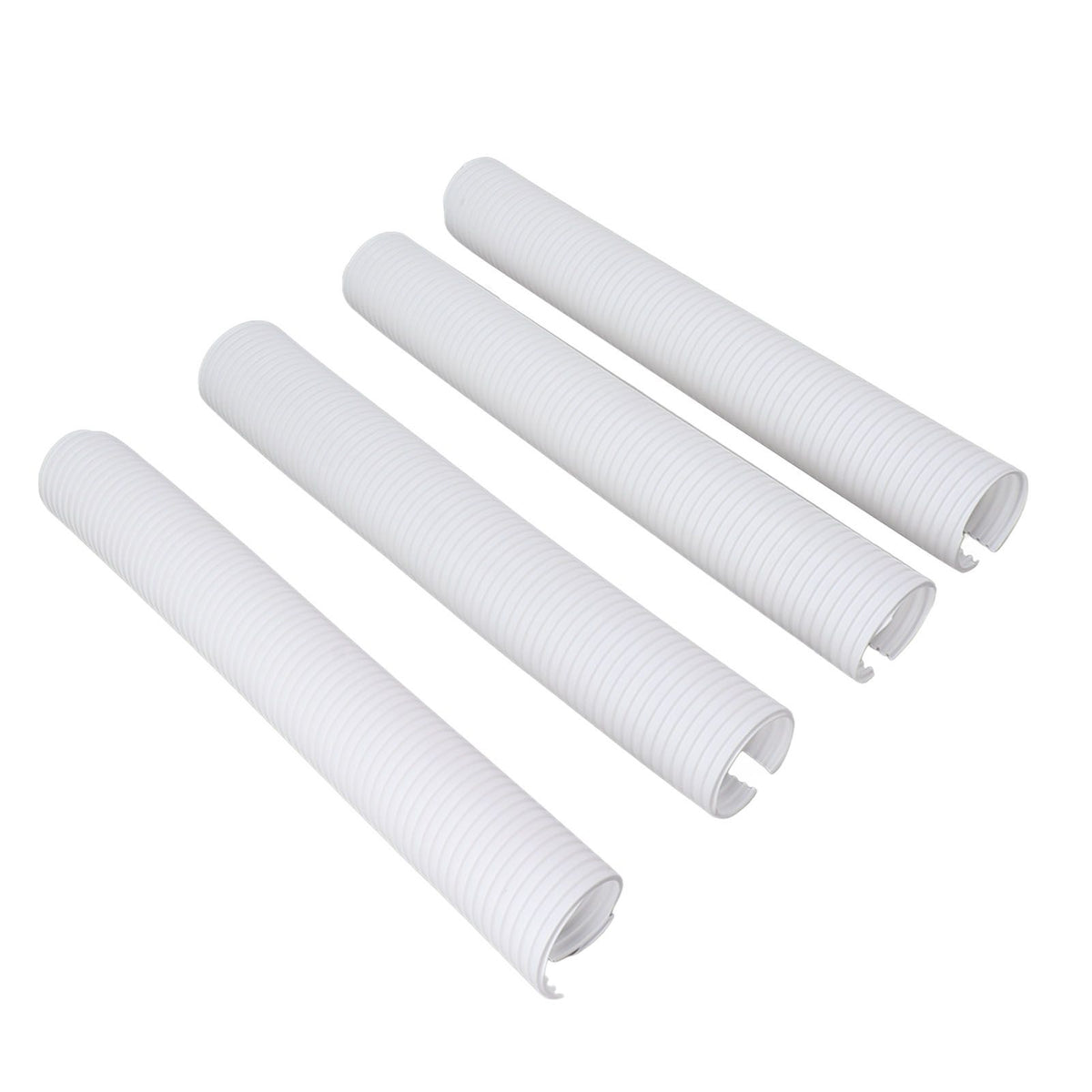 Tree Trunk Protector Plastic Tree Bark Protector Wrap Grow Tubes to Protect Saplings Plants From Deer Rabbit Cats Rodents Mowers 4Pcs