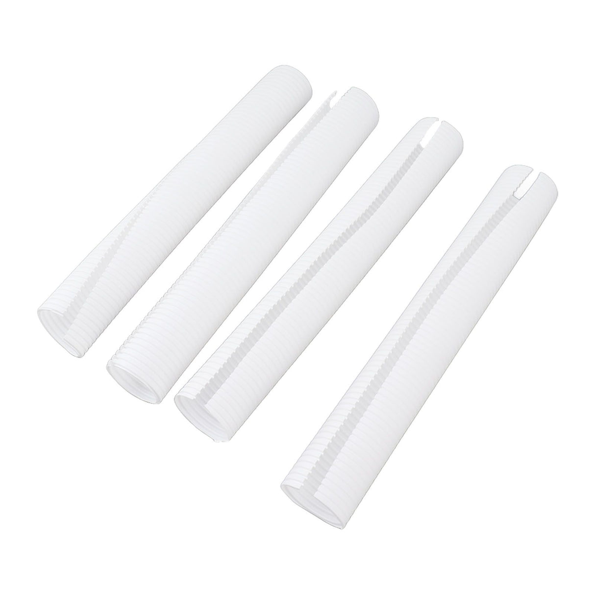 Tree Trunk Protector Plastic Tree Bark Protector Wrap Grow Tubes to Protect Saplings Plants From Deer Rabbit Cats Rodents Mowers 4Pcs