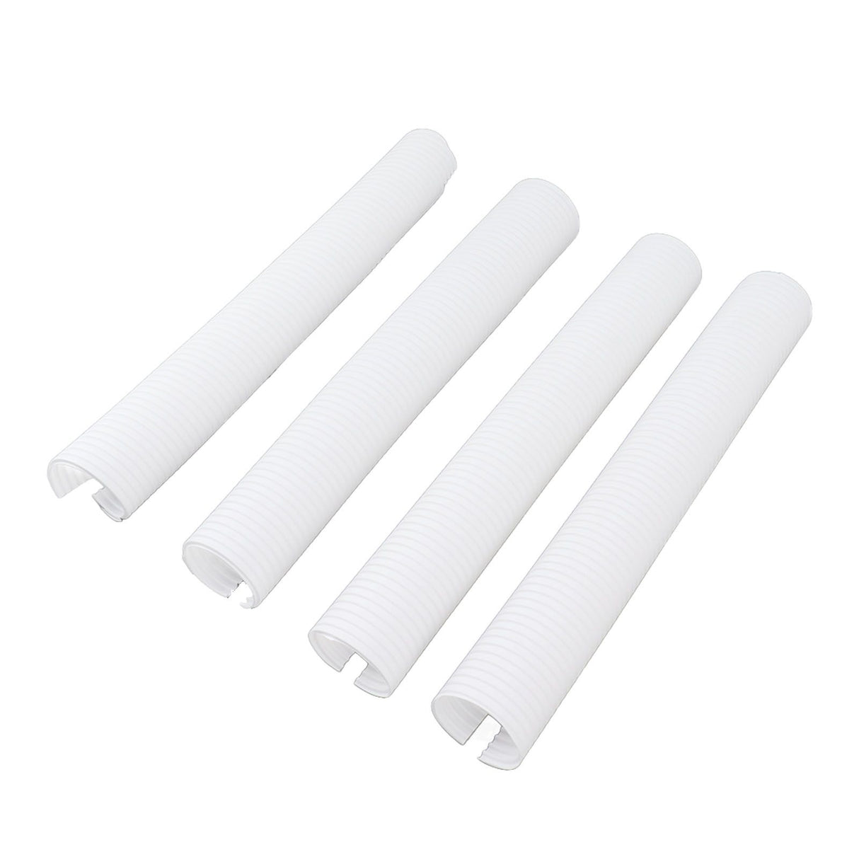 Tree Trunk Protector Plastic Tree Bark Protector Wrap Grow Tubes to Protect Saplings Plants From Deer Rabbit Cats Rodents Mowers 4Pcs