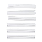 Tree Trunk Protector Plastic Tree Bark Protector Wrap Grow Tubes to Protect Saplings Plants From Deer Rabbit Cats Rodents Mowers 6Pcs