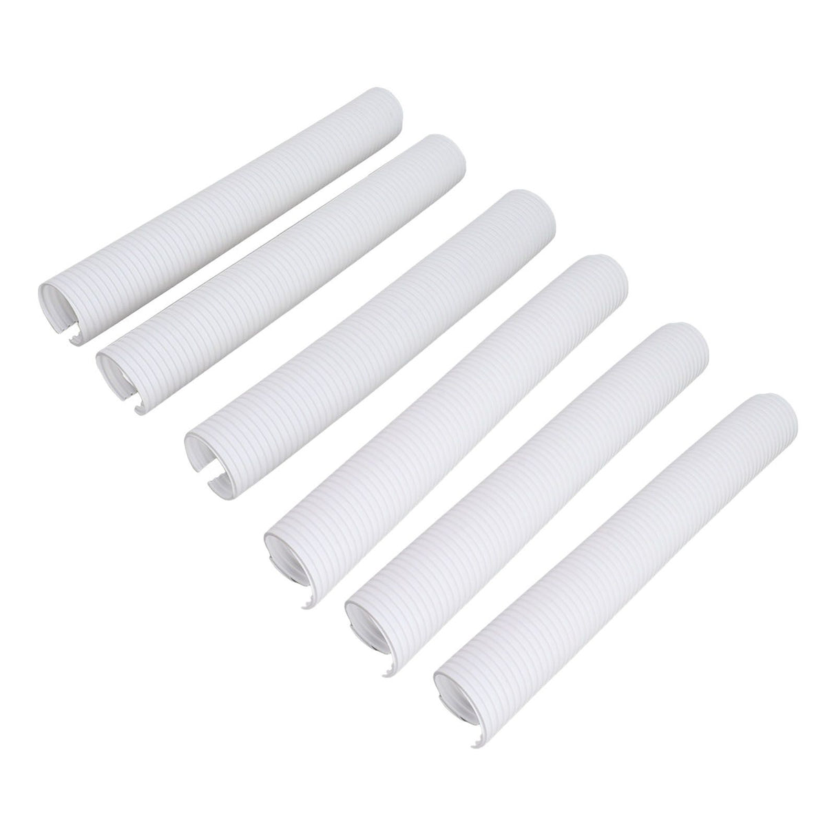 Tree Trunk Protector Plastic Tree Bark Protector Wrap Grow Tubes to Protect Saplings Plants From Deer Rabbit Cats Rodents Mowers 6Pcs